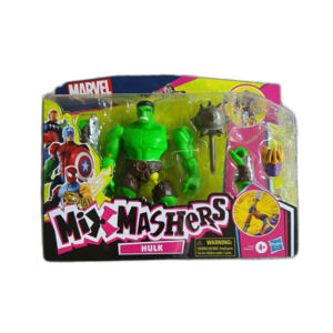 Marvel MixMashers Hulk Deluxe 5” Figure w/ Thanos Parts & Accessories Build Mash
